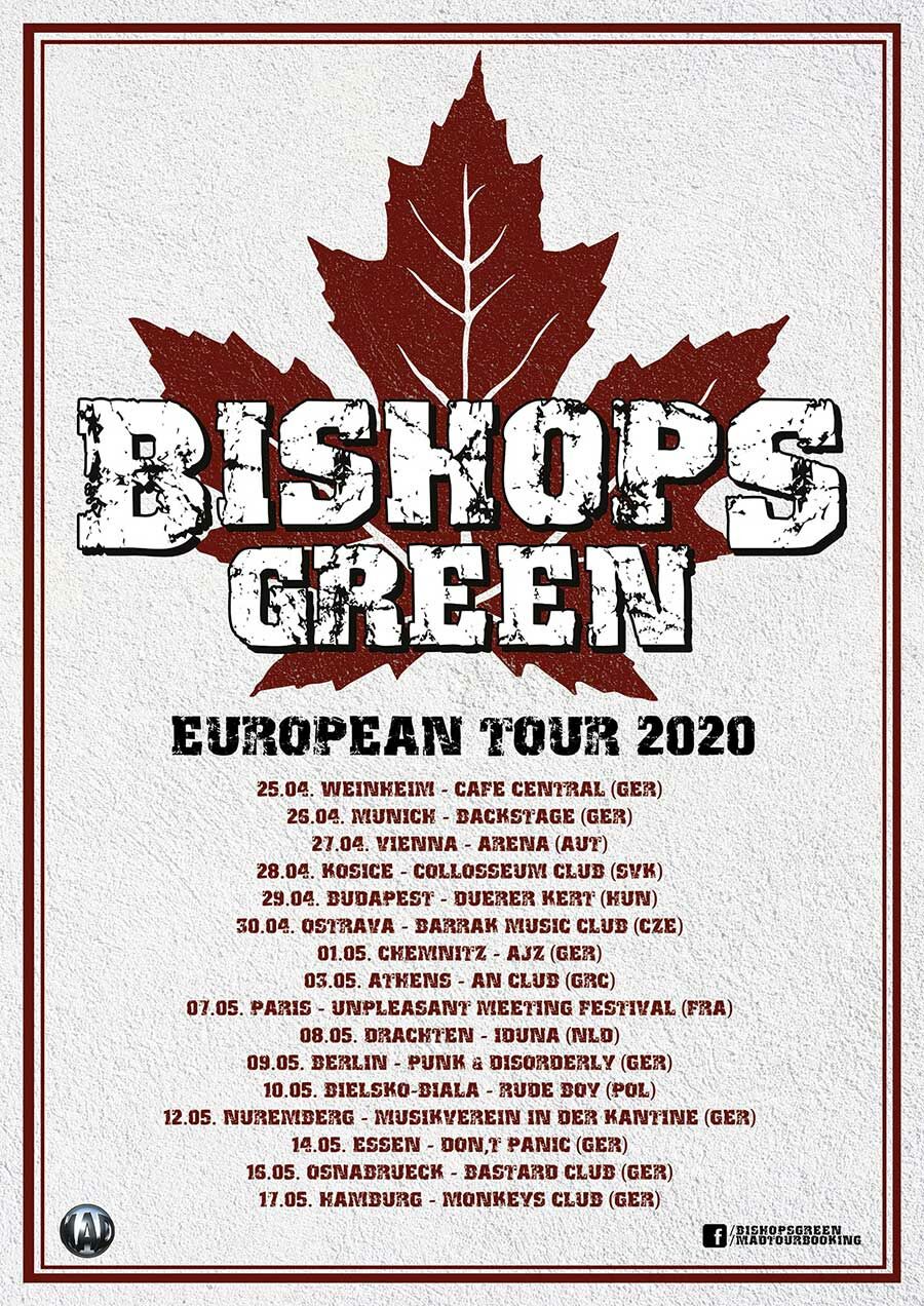 Bishops Green Tourposter 2020