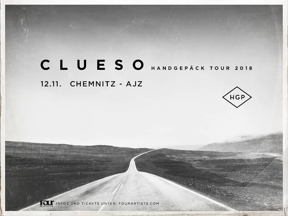 Clueso - Handgepäck Tour 2018